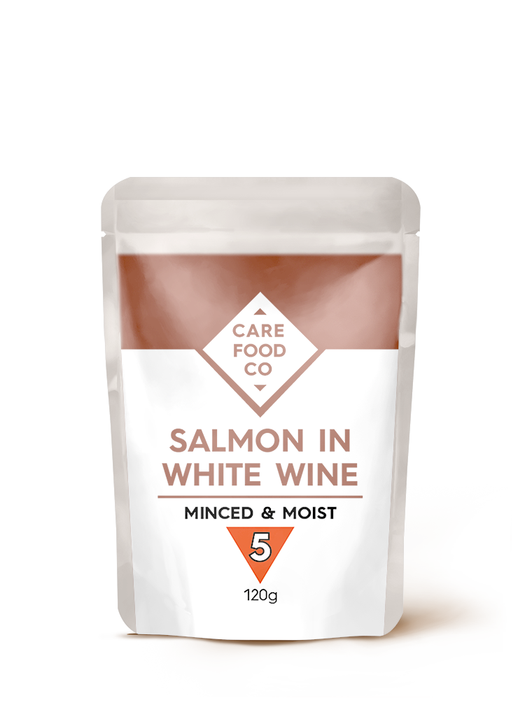 Salmon in White Wine 120g - IDDSI Level 5