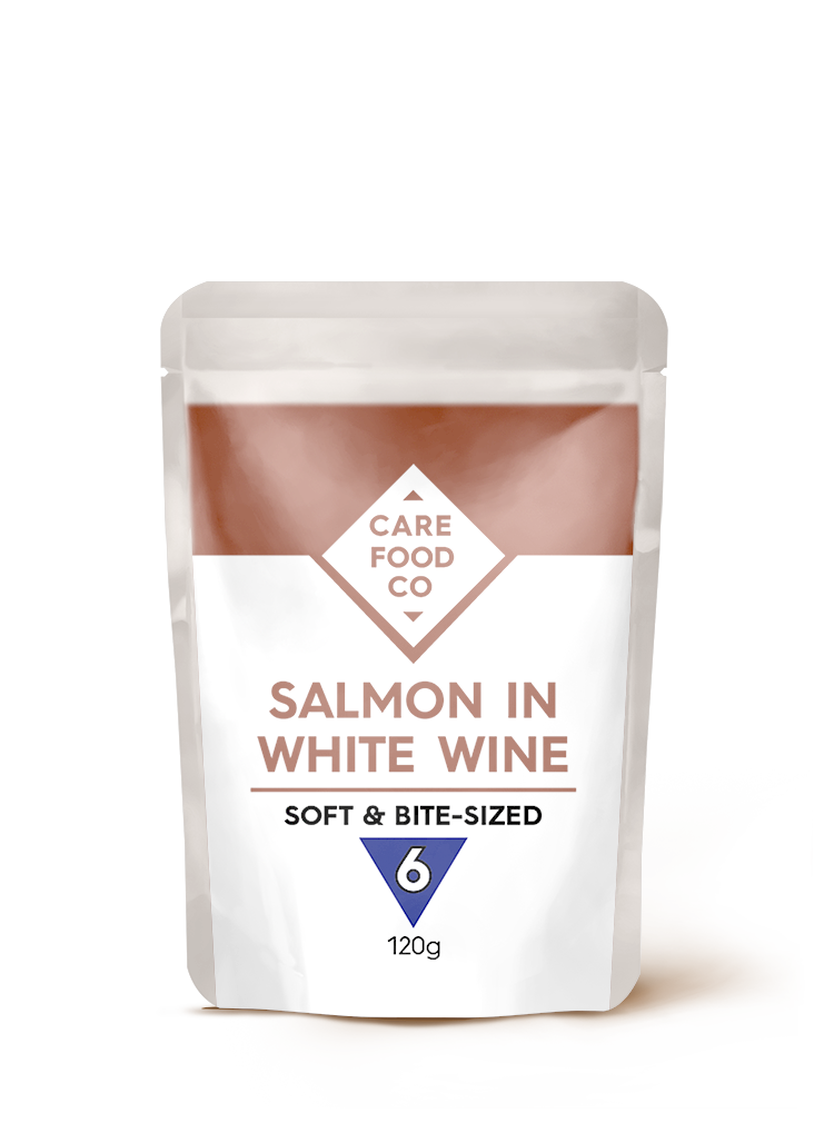 Salmon in White Wine 120g - IDDSI Level 6