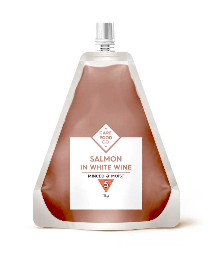 Salmon in White Wine 1kg - IDDSI Level 5