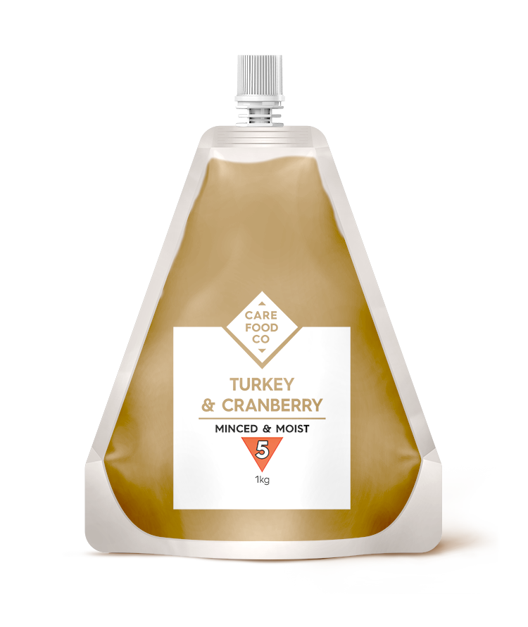 Turkey and Cranberry Sauce 1kg IDDSI Level 5