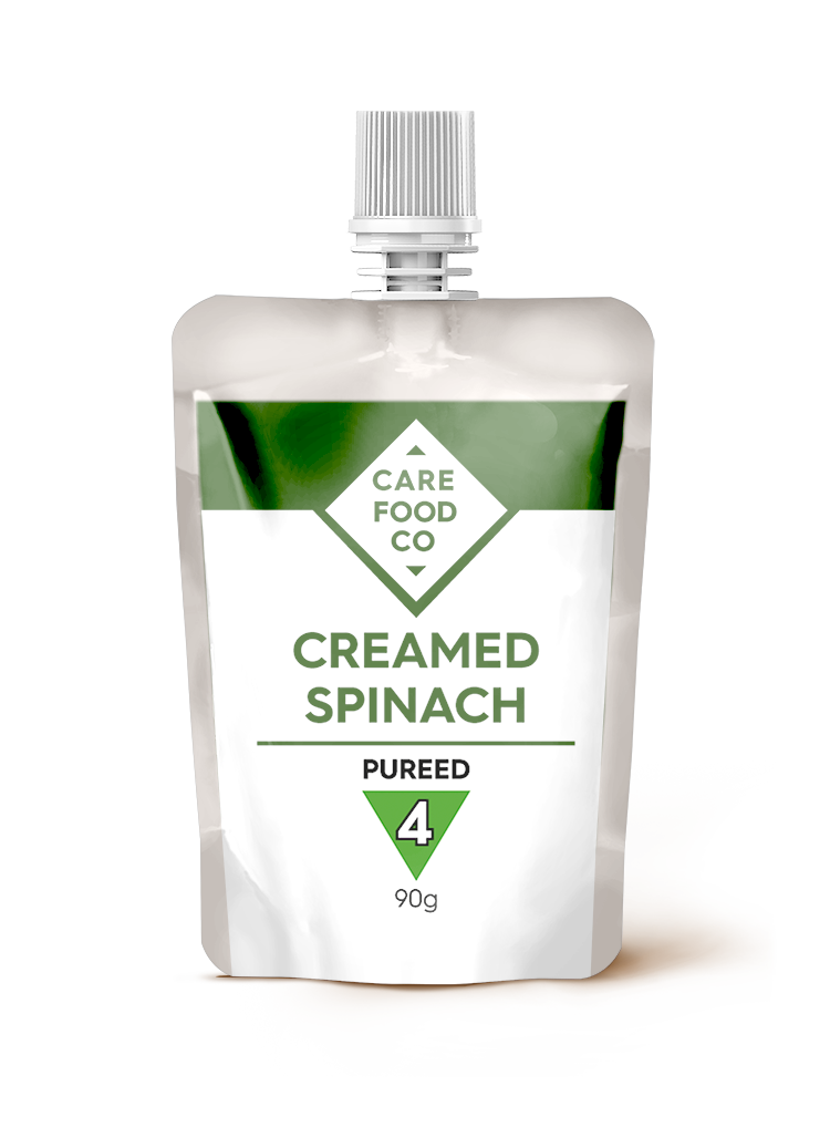 Creamed Spinach 90g Level 4
