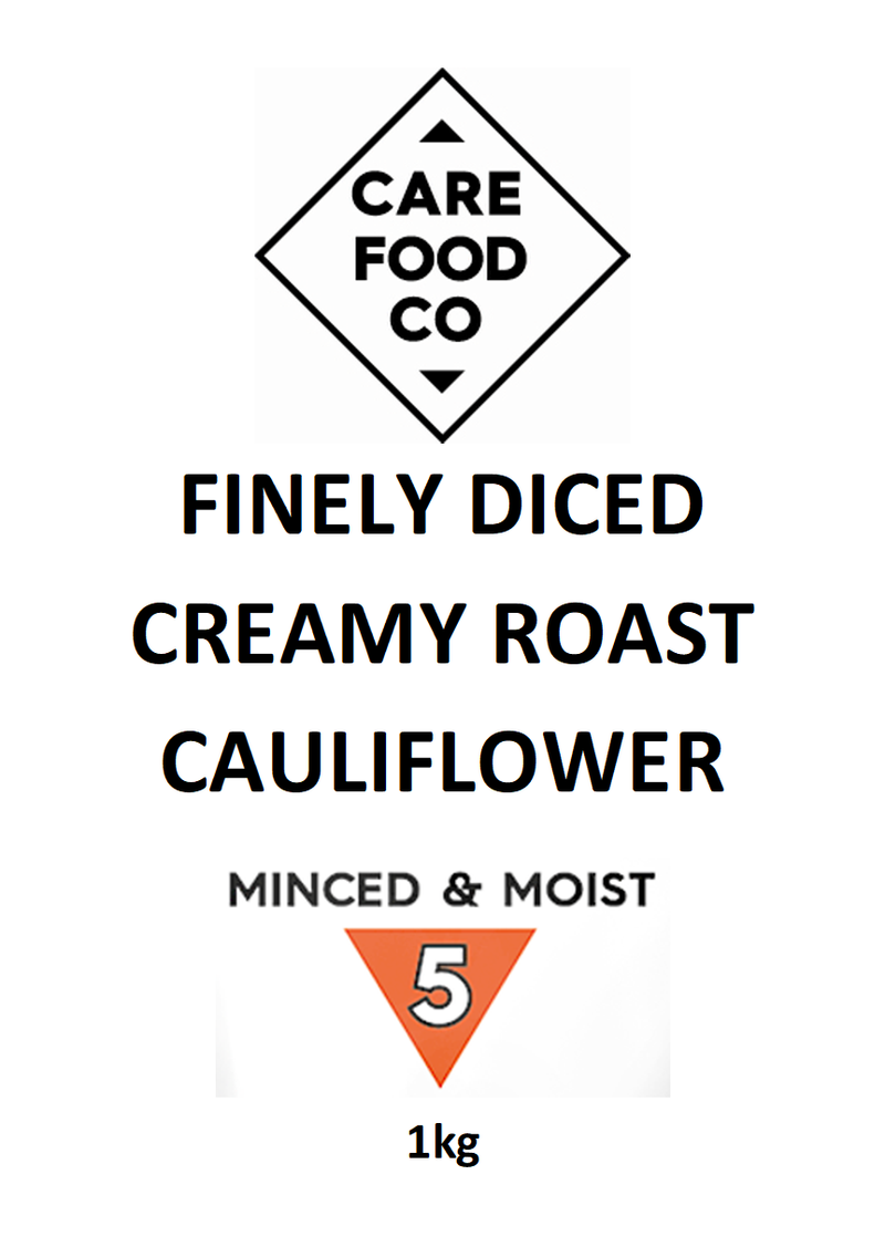 Finely Diced Creamy Roast Cauliflower 1kg Minced Moist
