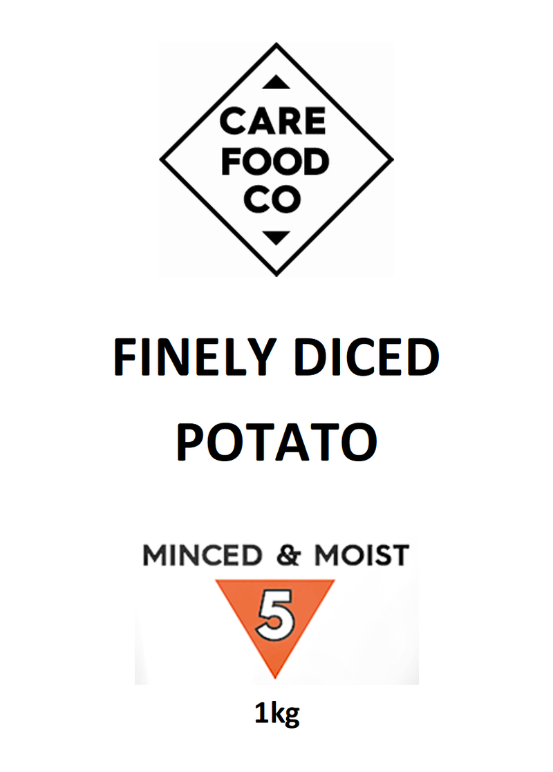 Finely Diced Potato 1kg Minced Moist