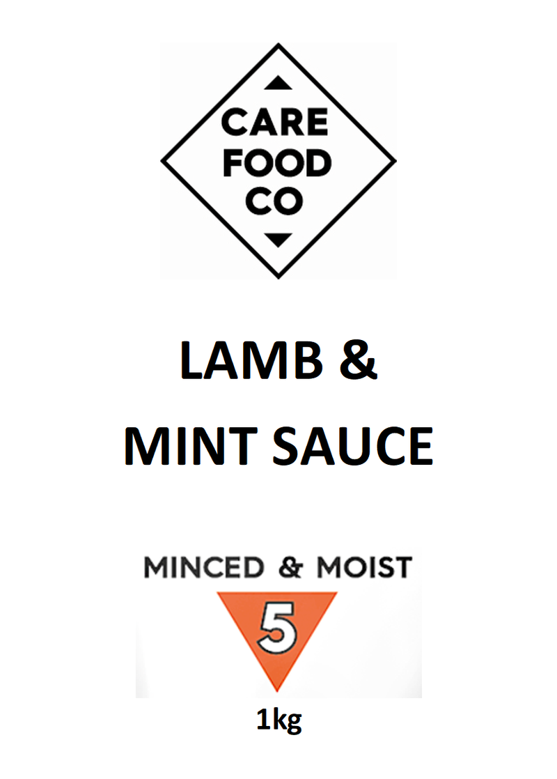 Lamb with Minted Sauce 1kg - IDDSI 5 Minced Moist