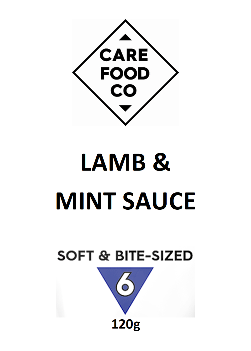 Lamb and Mint Sauce 120g IDDSI Level 6 Soft Bitesized