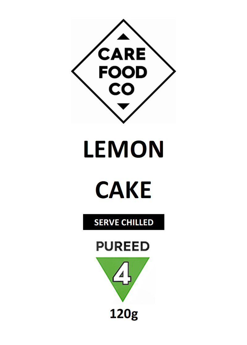 Lemon Cake 120g Level 4 Pureed