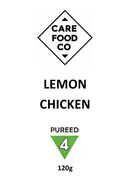 Lemon Chicken 120g IDDSI Level 4 Pureed