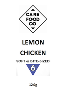 Lemon Chicken 120g IDDSI Level 6 Soft Bitesized