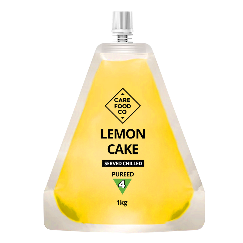 Lemon Cake 1kg IDDSI Level 4 Pureed