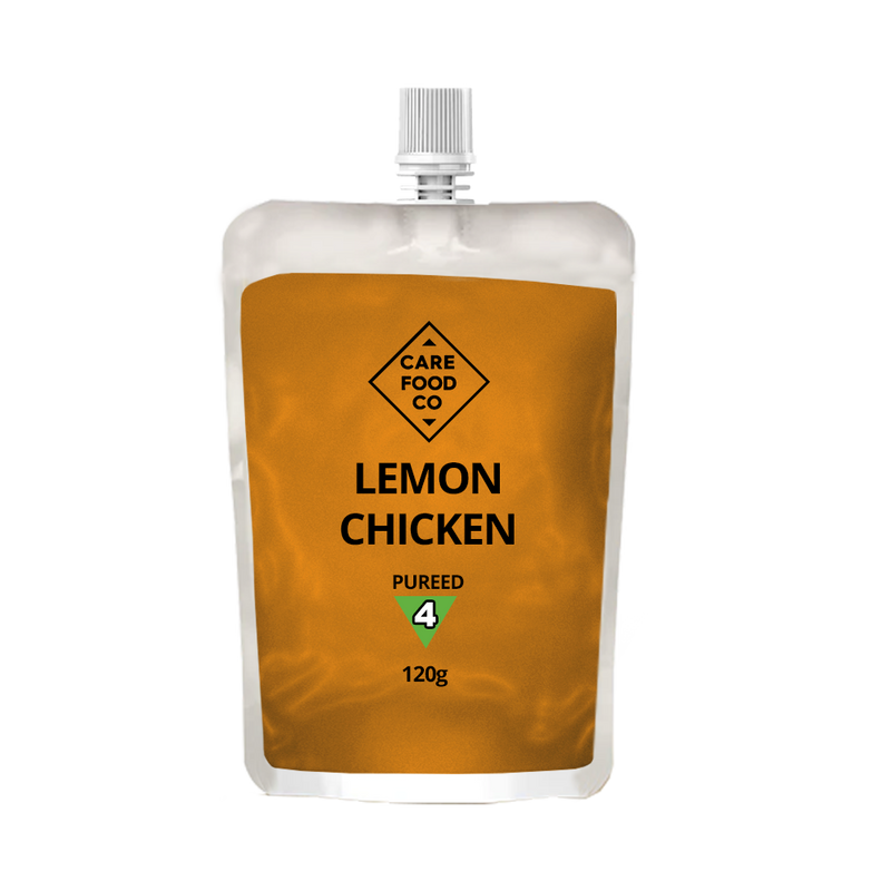 Lemon Chicken 120g IDDSI Level 4 Pureed