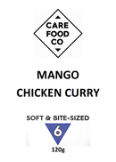 Mango Chicken Curry 120g IDDSI Level 6 Soft Bitesized