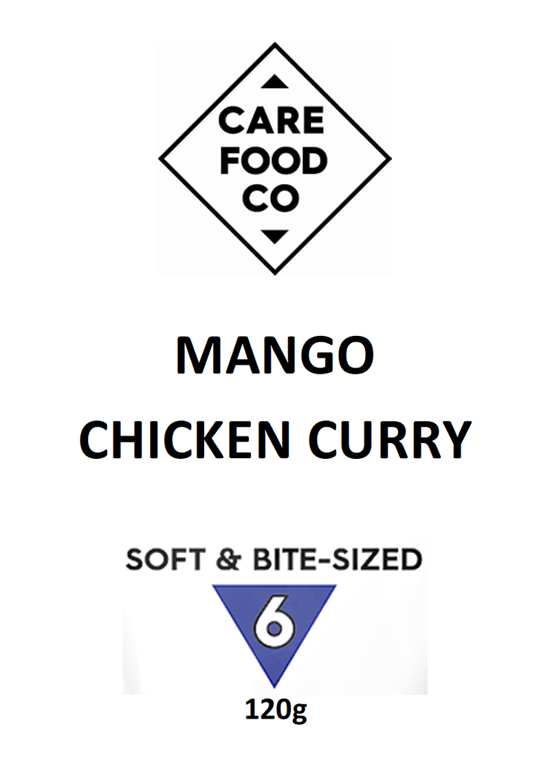 Mango Chicken Curry 120g IDDSI Level 6 Soft Bitesized