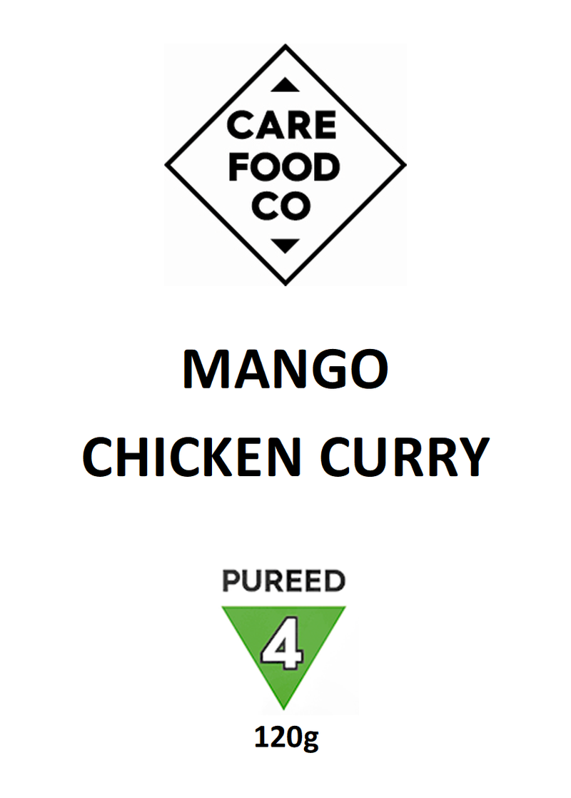 Mango Chicken Curry 120g IDDSI Level 4 Pureed
