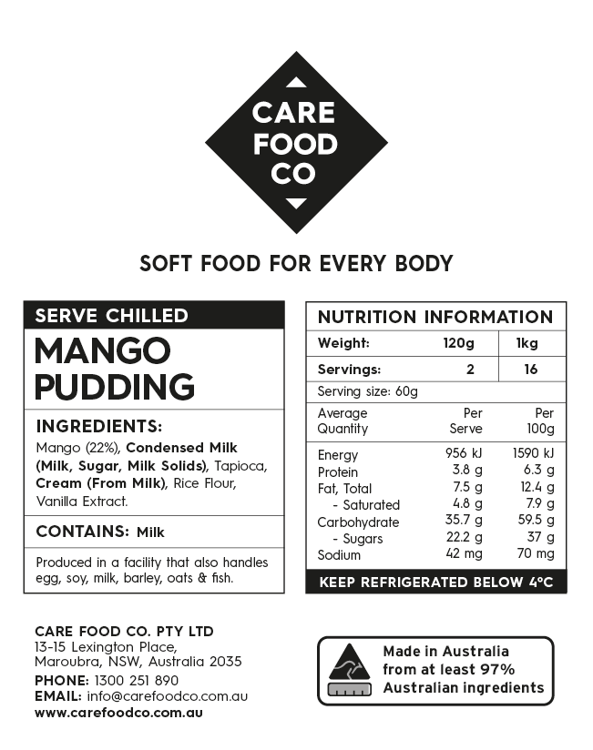 Mango Pudding 120g