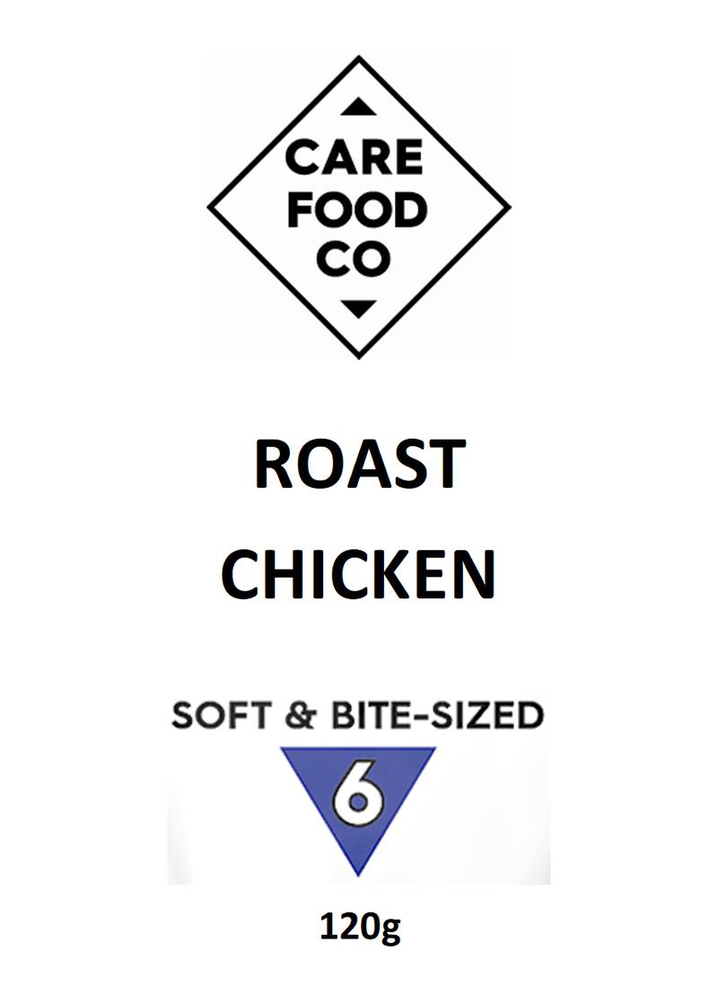 Roast Chicken 120g IDDSI Level 6 Soft and Bite Sized