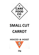 Small Cut Carrot 1kg Minced Moist