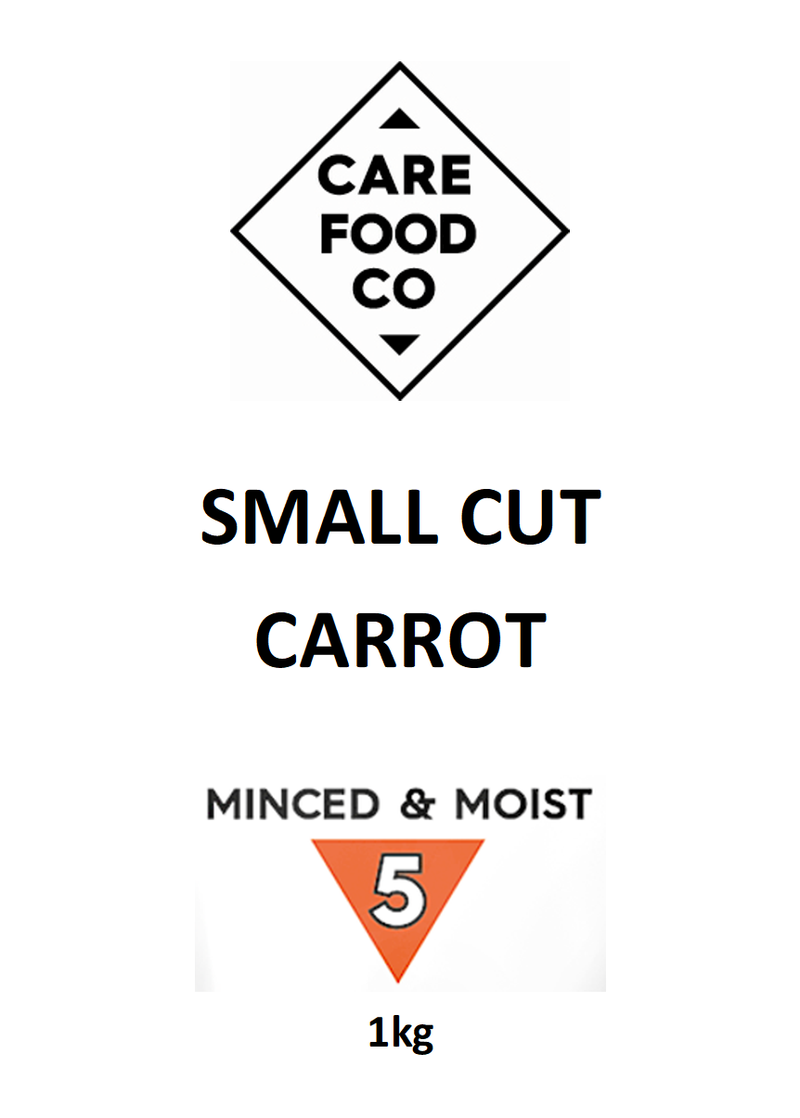 Small Cut Carrot 1kg Minced Moist