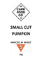 Small Cut Pumpkin 1kg Minced Moist