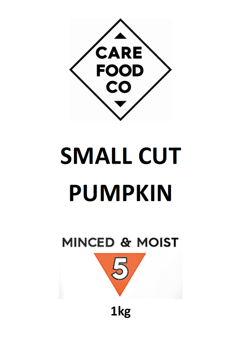 Small Cut Pumpkin 1kg Minced Moist