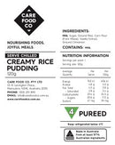 Creamy Rice Pudding 120g Level 4